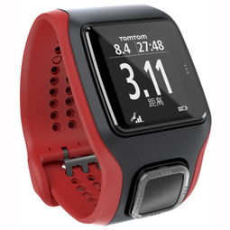 TomTom Cardio Runner 黑紅智能手表 為跑步而生的智能伴侶